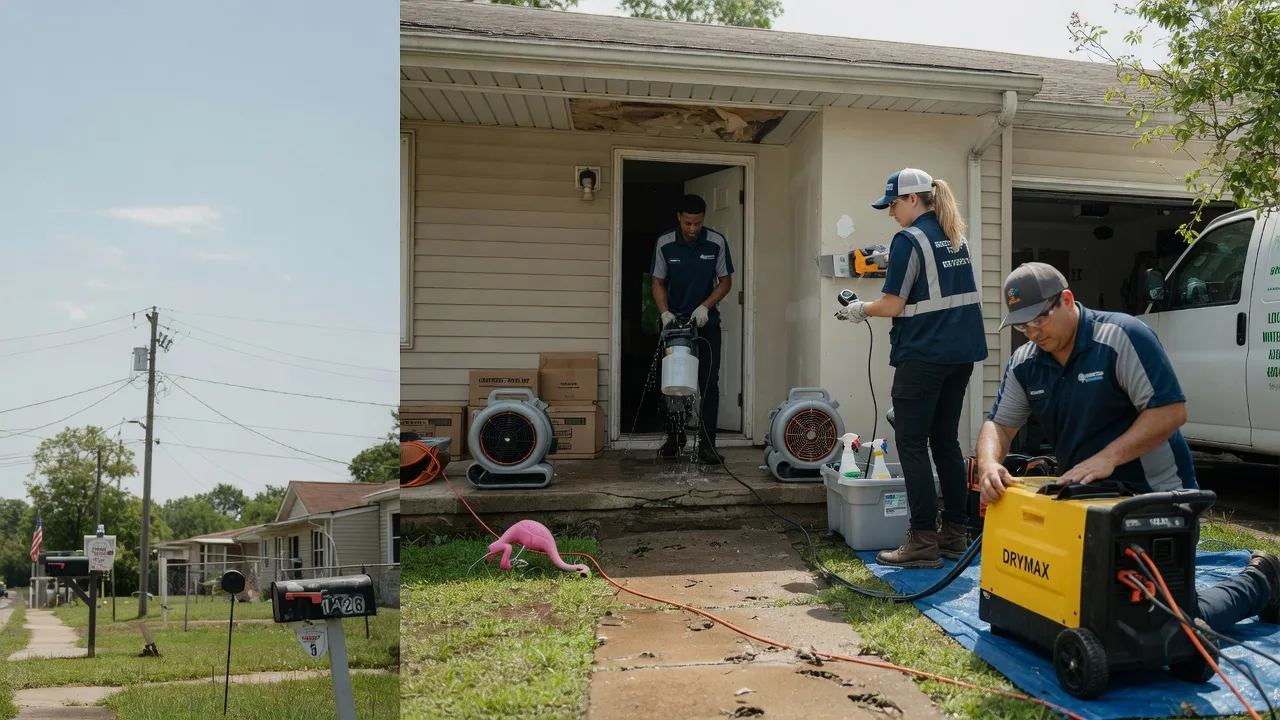 Storm Damage Water Removal in North Lawrence, OH near me